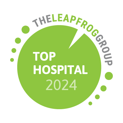 Leapfrog Group badge for Top Hospital